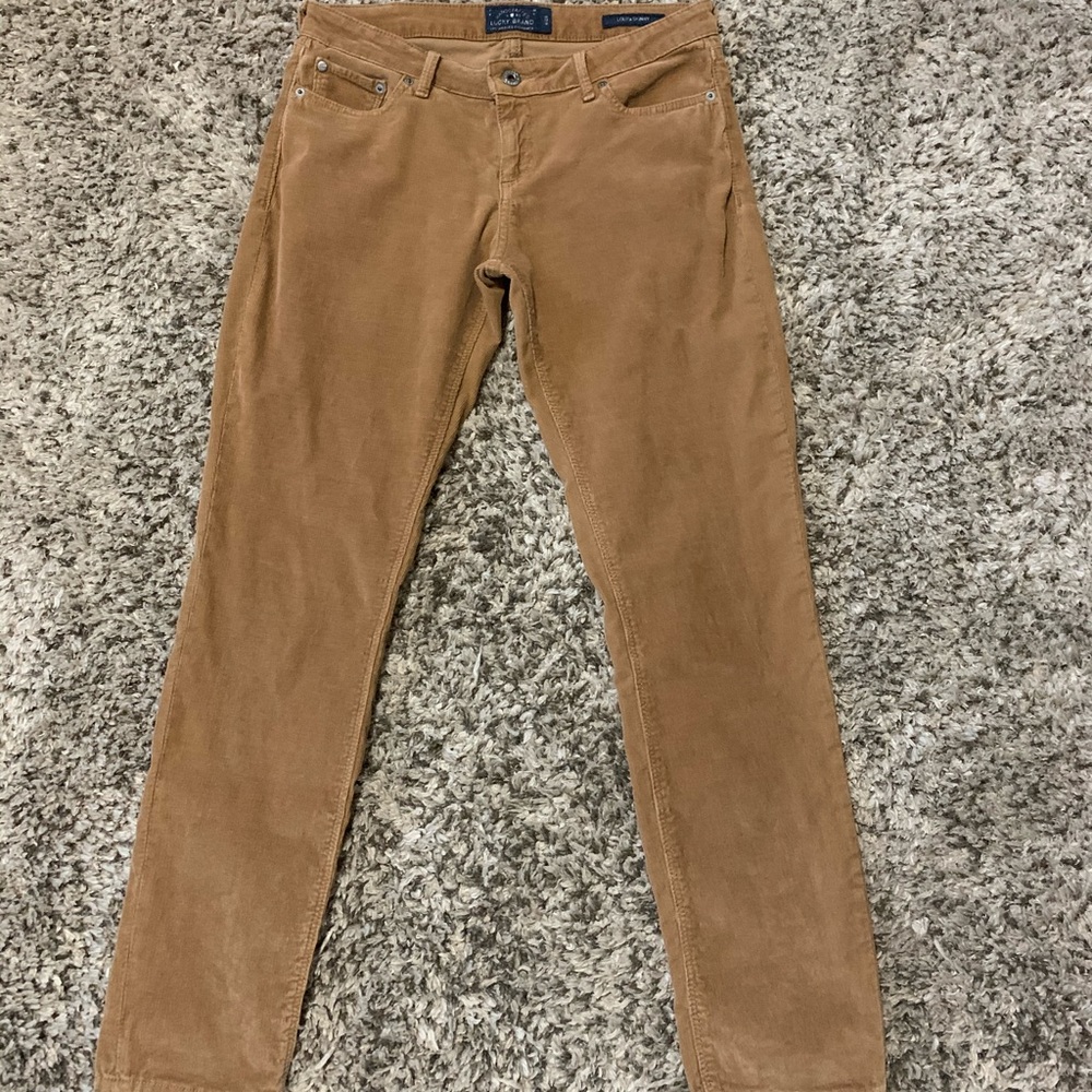 Lucky Brand Lolita Skinny Corduroy Pants